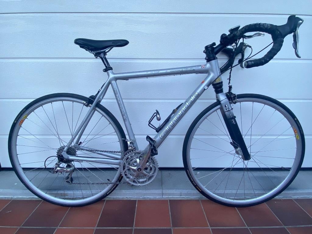 Racefiets Cannondale Road Warrior 900 met voorvering, Fietsen en Brommers, Fietsen | Racefietsen, 28 inch, Gebruikt, Heren, Aluminium