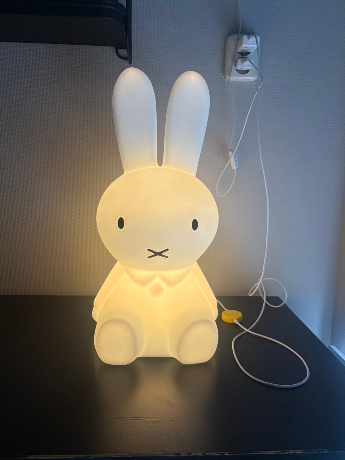 Mr Maria Nijntje lamp 50 cm dimbaar warm wit licht., Wit, Ophalen, Gebruikt, Lamp
