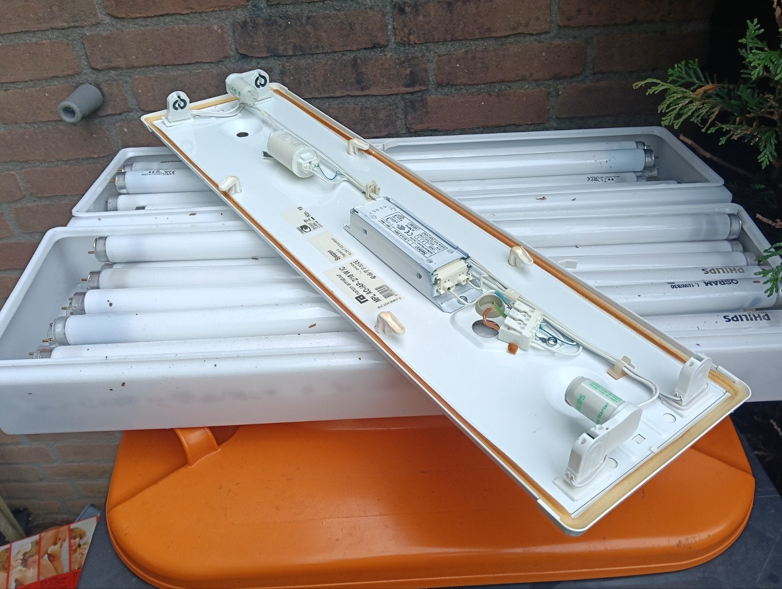 Verlichting set met lampen - Meppel, Ophalen of Verzenden, Gebruikt, Wit, Philips
