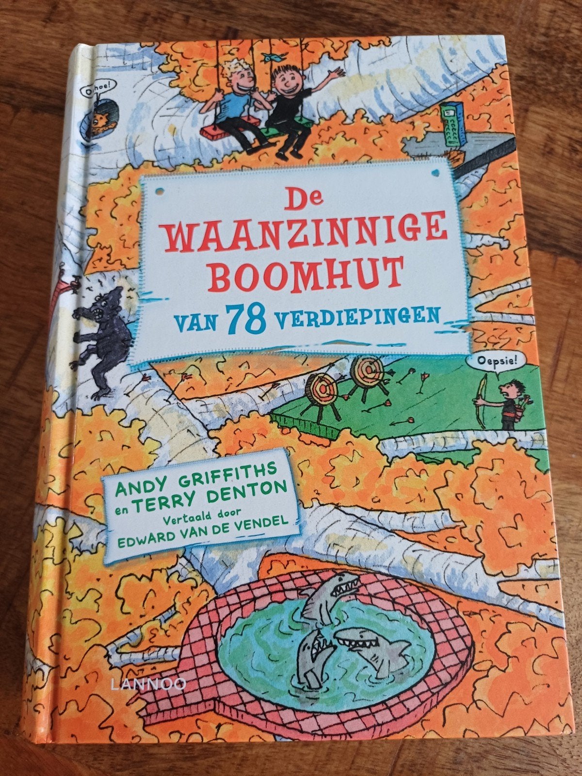 Terry Denton - De waanzinnige boomhut van 78 verdiepingen, Terry Denton; Andy Griffiths, Fictie algemeen, Ophalen of Verzenden