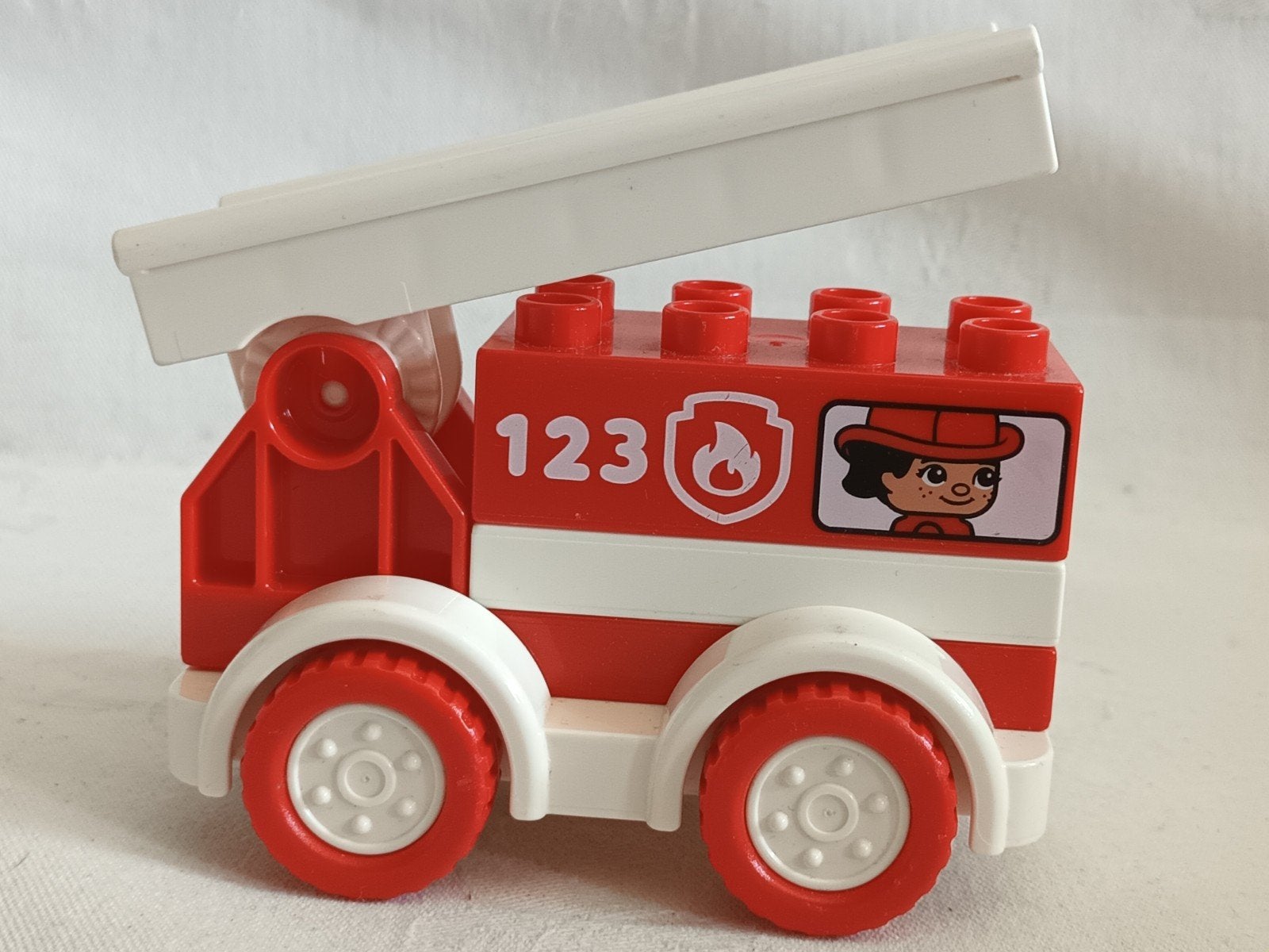 Lego Duplo Mijn Eerste Brandweerauto 10917, Ophalen of Verzenden, Zo goed als nieuw, Duplo, Complete set