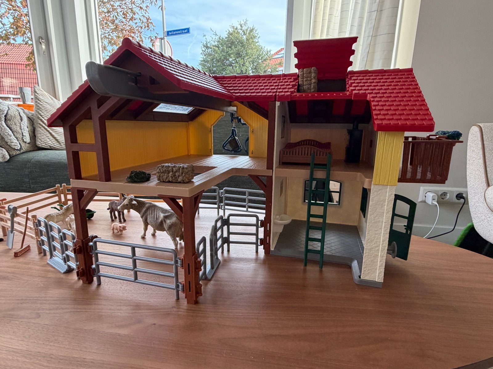 Schleich Boerderij met Dieren - Farm World Speelset, Ophalen, Zo goed als nieuw, Jongen of Meisje