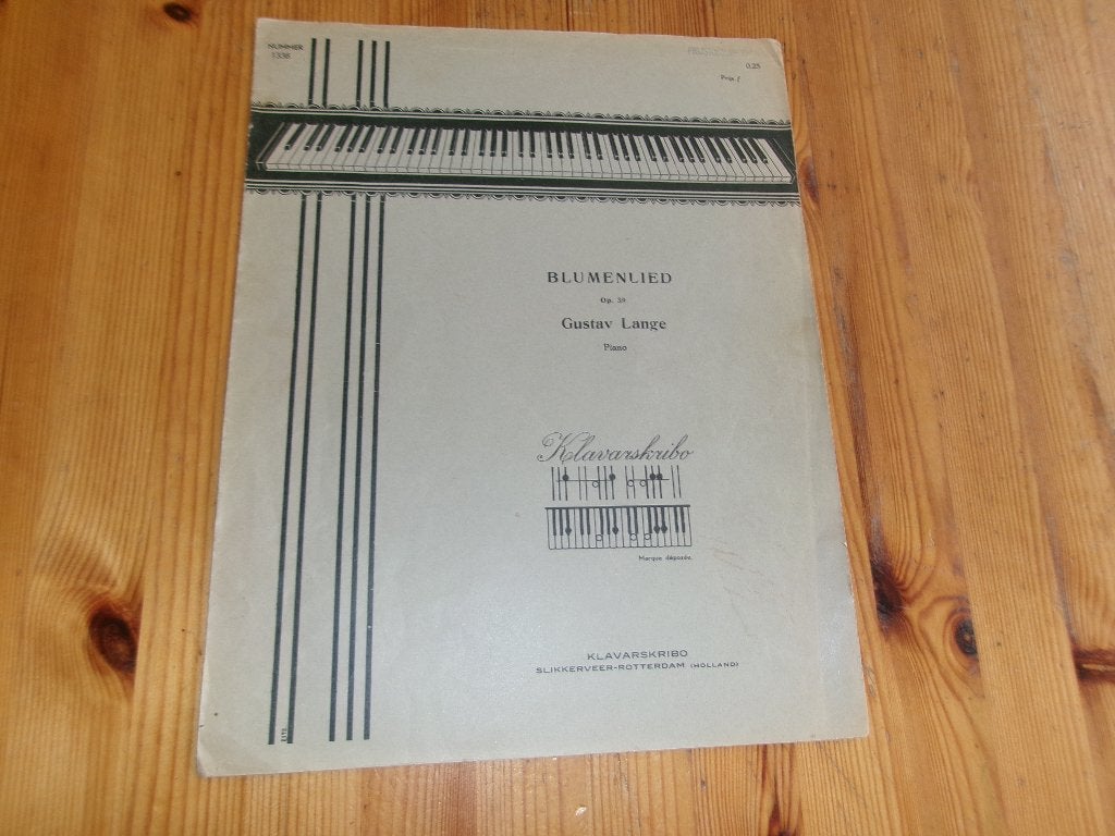 Klavarskribo - Lange / Gilbert / Kollo …., Muziek en Instrumenten, Zang, Gebruikt, Klassiek, Ophalen of Verzenden