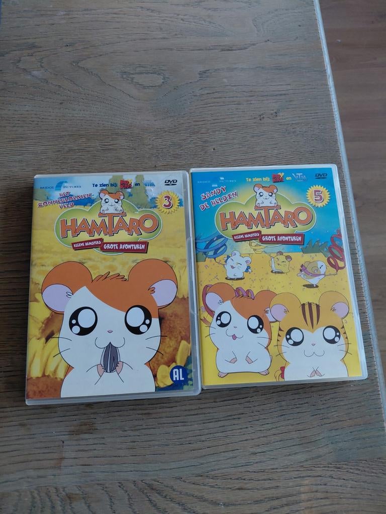 Hamtaro deel 3 en 5 op dvd. Fox kids., Cd's en Dvd's, Gebruikt, Tekenfilm, Ophalen of Verzenden, Alle leeftijden