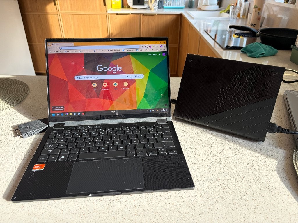asus flow x13 plus xg mobile 4090 externe GPU, Computers en Software, Ryzen 7, Asus, 13 inch, Ophalen of Verzenden