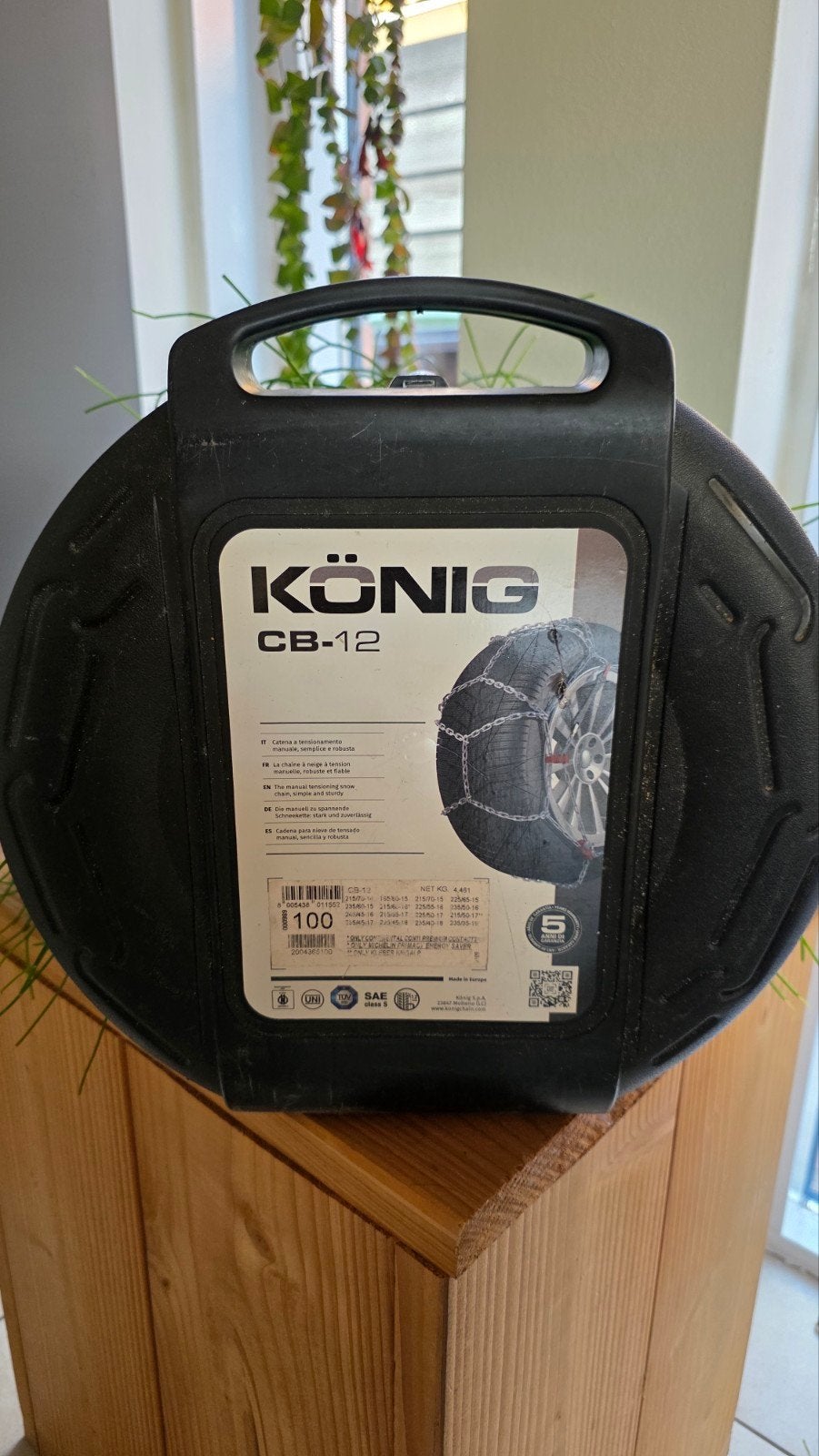 König CB-12 Sneeuwkettingen - Maat 100, Ophalen, Nieuw