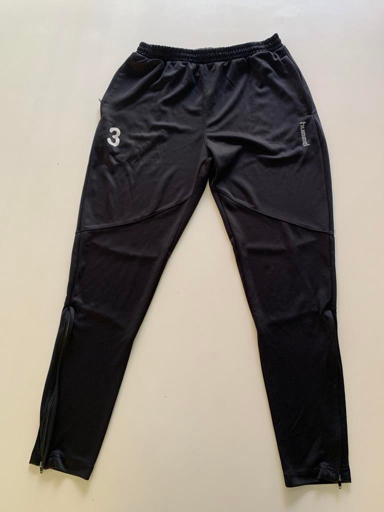 Trainingsbroek zwart maat M Hummel, Kleding | Heren, Sportkleding, Maat 48/50 (M), Zwart, Ophalen of Verzenden, Voetbal