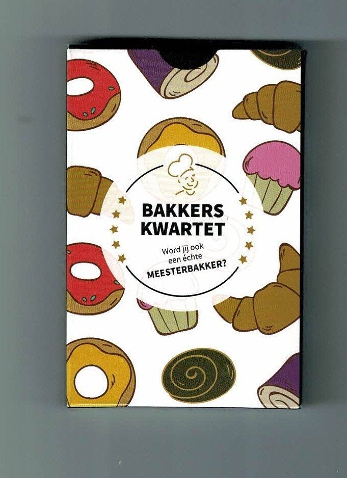 Kwartetspel : Bakkerskwartet van Meesterbakker Voskamp, Verzenden, Nieuw
