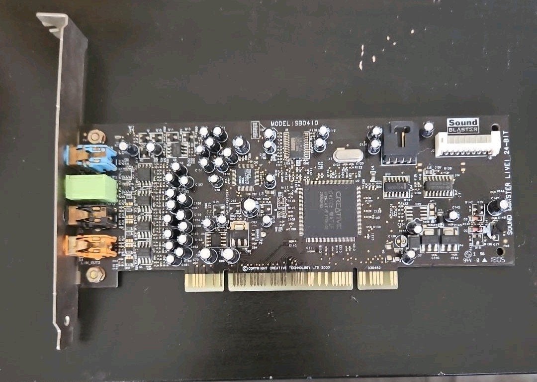 Creative Sound Blaster Live! 24-bit SB0410 PCI, Computers en Software, Ophalen of Verzenden