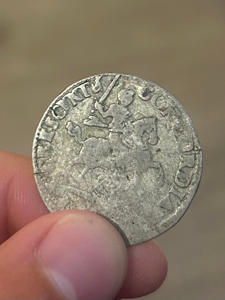 Zilveren rijderschelling 1686, Vóór koninkrijk, Zilver, Losse munt, Overige waardes