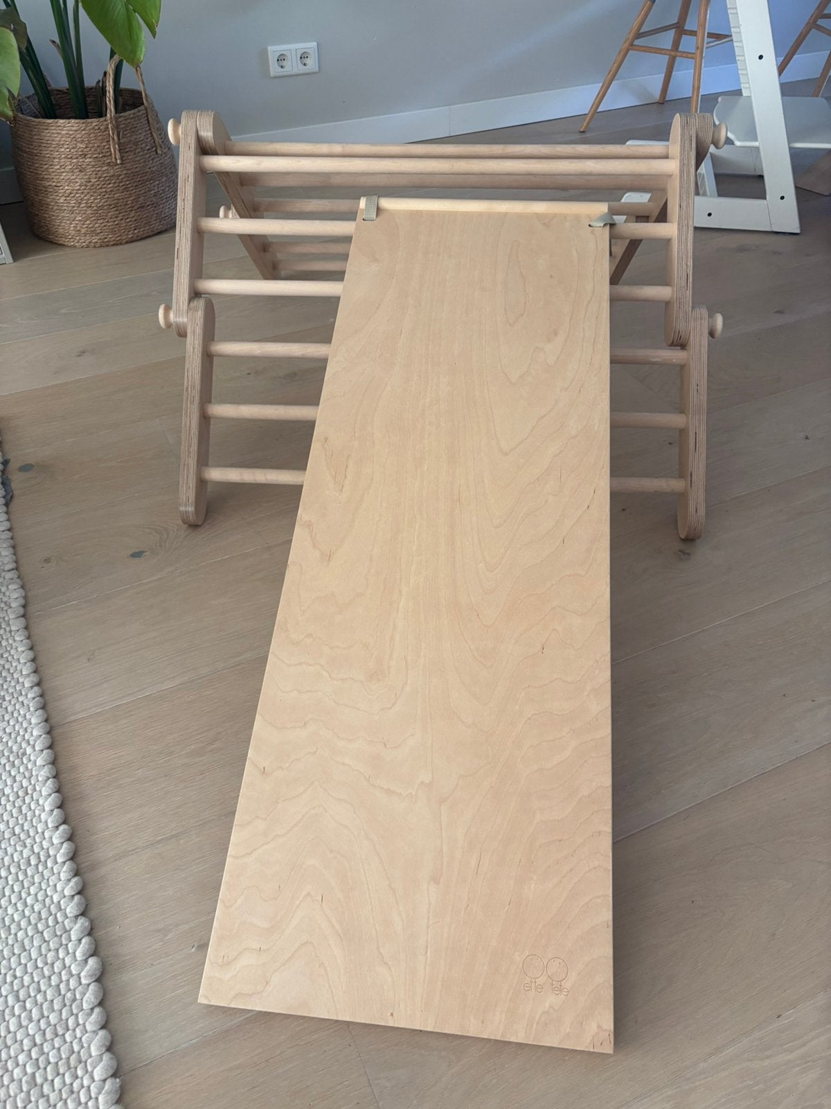Houten klimrek Ette Tete, Kinderen en Baby's, Speelgoed | Buiten | Speeltoestellen, Ophalen, Zo goed als nieuw