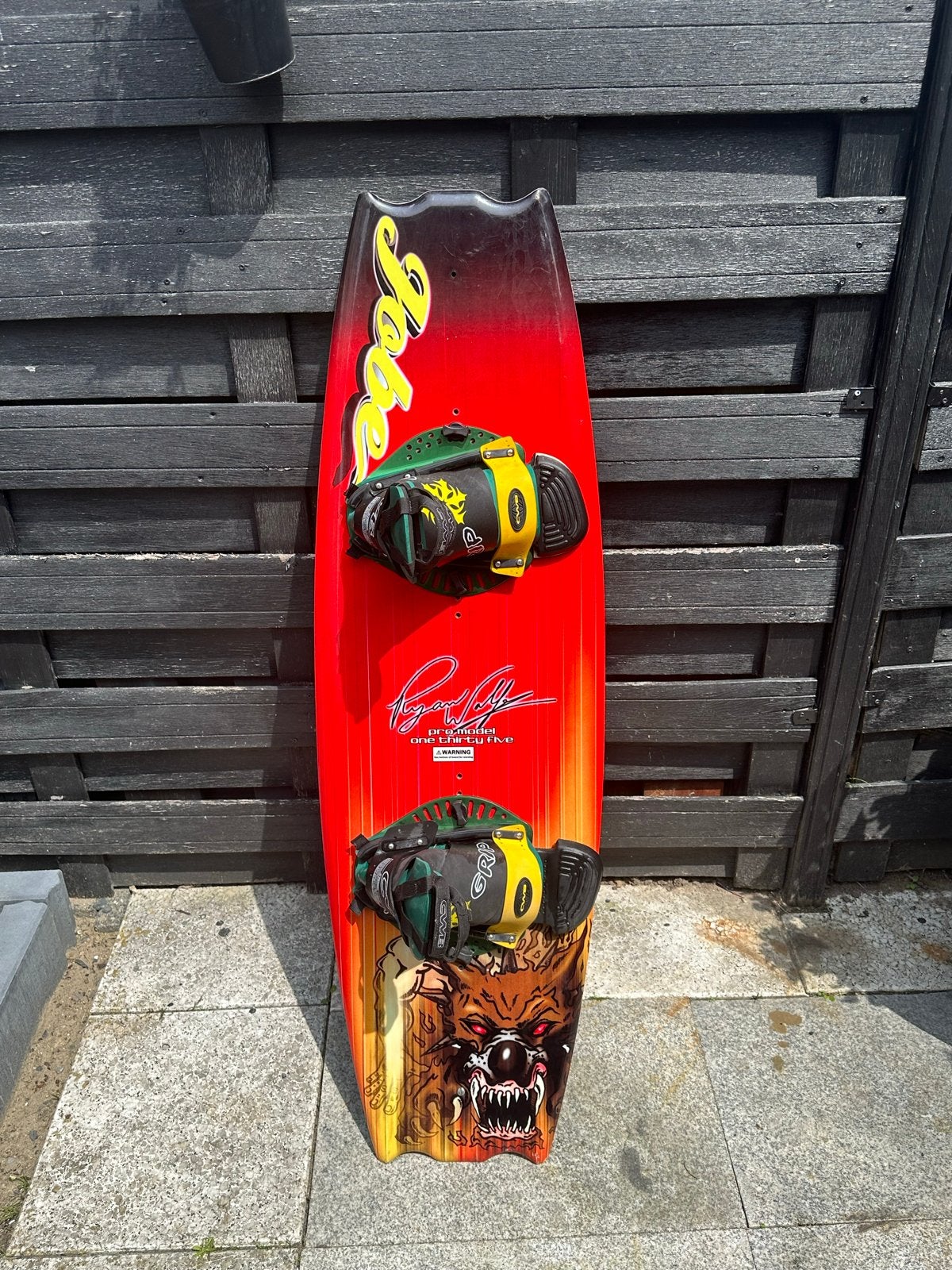 Jobe Wakeboard Special Edition met bindingen, Watersport en Boten, Wakeboarden, Ophalen of Verzenden, Zo goed als nieuw, Board en Schoenen