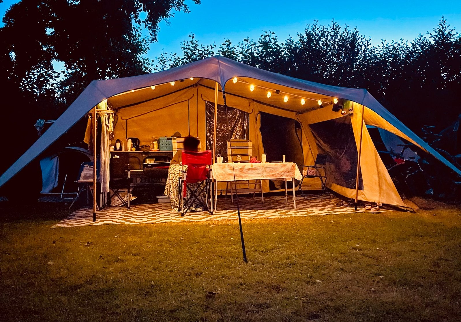 Campooz Lazy Jack Camping variant & Trekking variant  #uniek, Ophalen, Beige, Aanwezig, Campooz