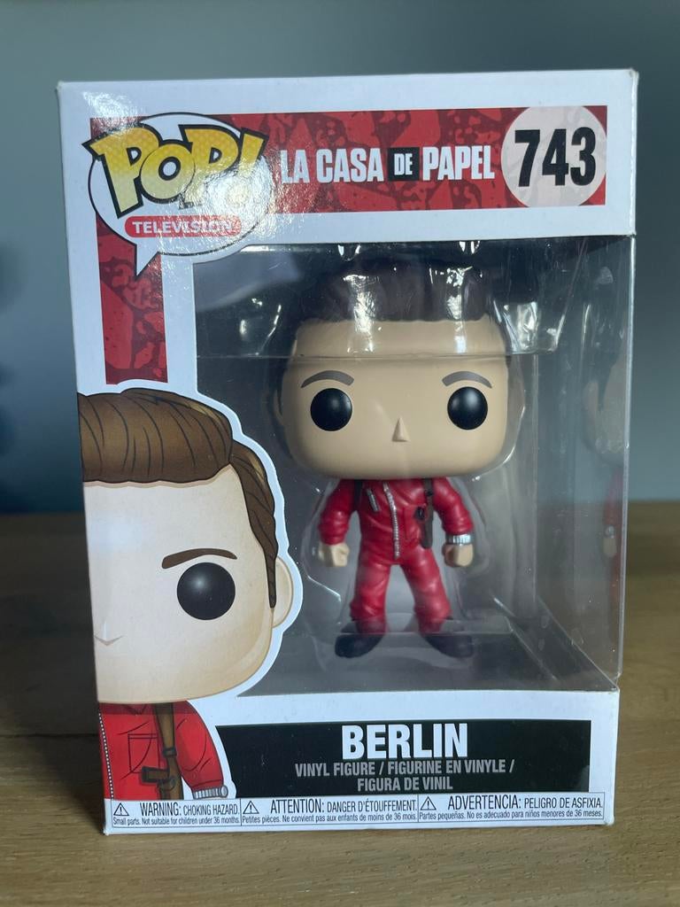 Funko Pop! Television La Casa De Papel - Berlin #743, Ophalen of Verzenden, Nieuw