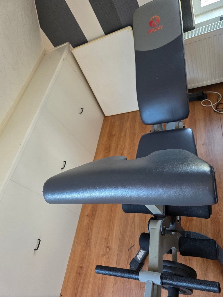 Marcy Fitnessbank - Ideaal voor thuistraining, Sport en Fitness, Ophalen, Zo goed als nieuw, Benen, Fitnessbank