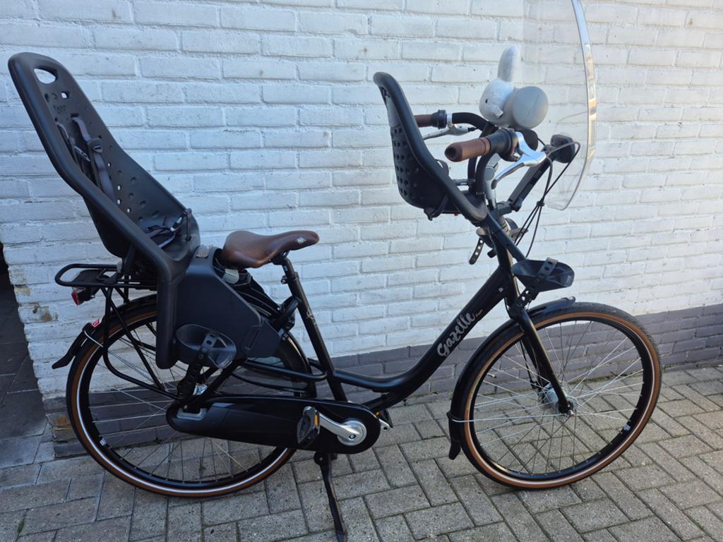 Gazelle bloom 7 versnellingen 53 cm, Fietsen en Brommers, Fietsen | Dames | Moederfietsen, Ophalen, 2 zitjes, 53 tot 56 cm, Versnellingen
