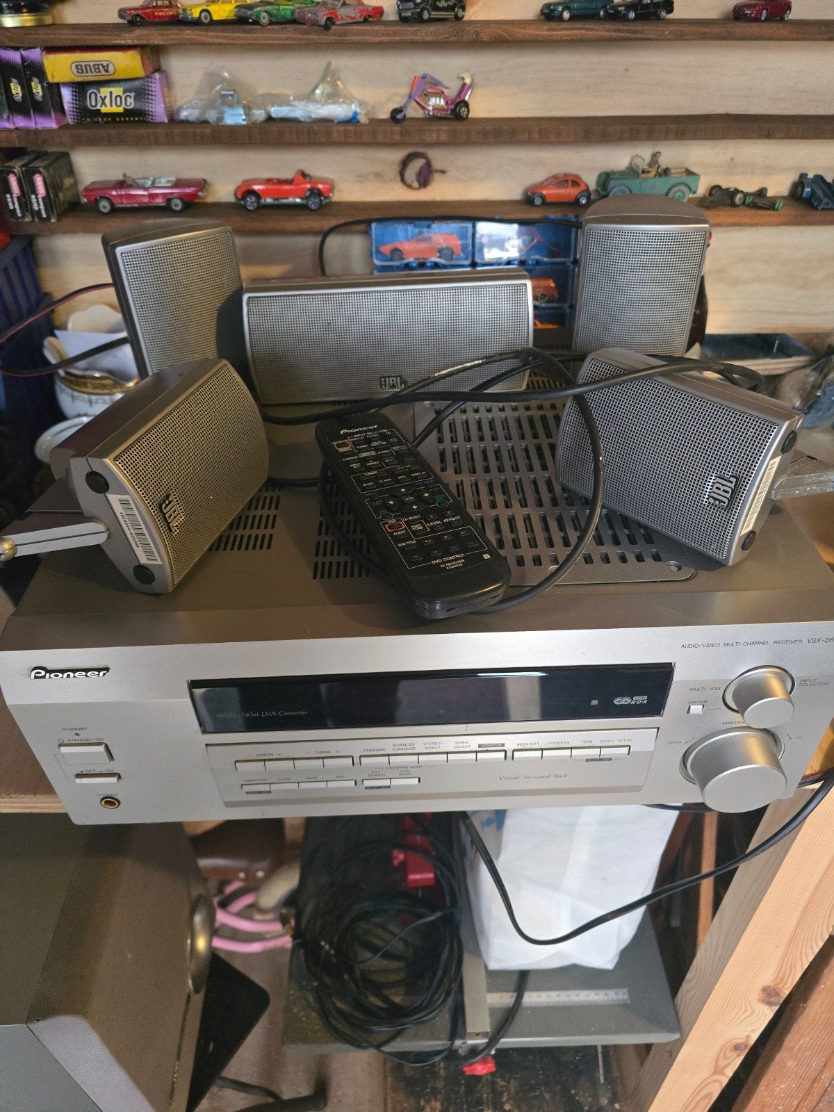 Pioneer VSX-D511 Receiver met JBL Speakers, Ophalen, Gebruikt, Losse componenten, Pioneer