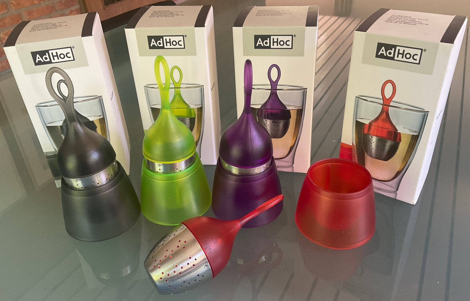 Thee ei AdHoc floatea 4 stuks in 4 kleuren, Ophalen of Verzenden, Zo goed als nieuw