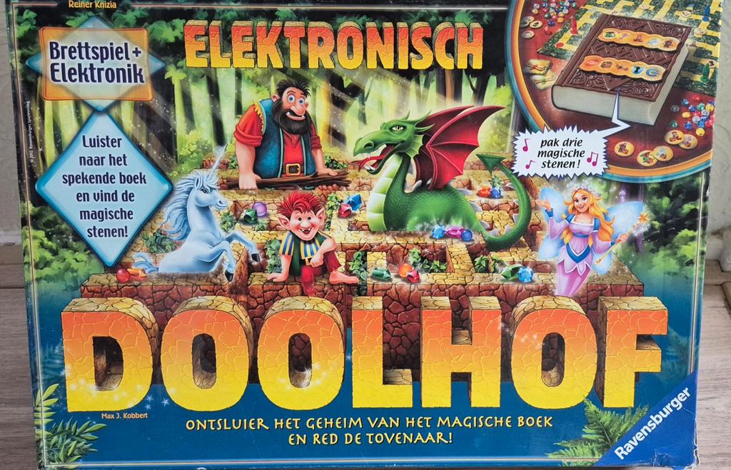 Doolhof Elektronisch Bordspel Ravensburger, Ophalen of Verzenden, Gebruikt
