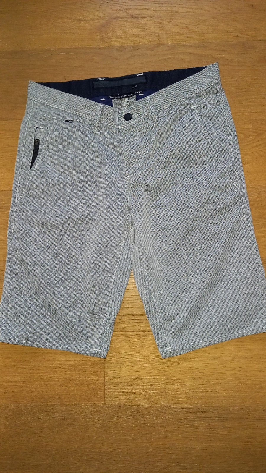 KOLLEKT KORTE BROEK W. 31., Maat 48/50 (M), Zo goed als nieuw, Grijs, KOLLEKT