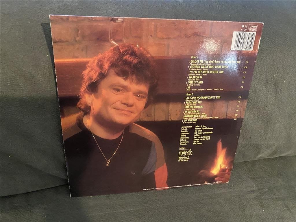 Andre Hazes alleen met jou vinyl [1015], Verzenden, Zo goed als nieuw, 12 inch, Levenslied of Smartlap