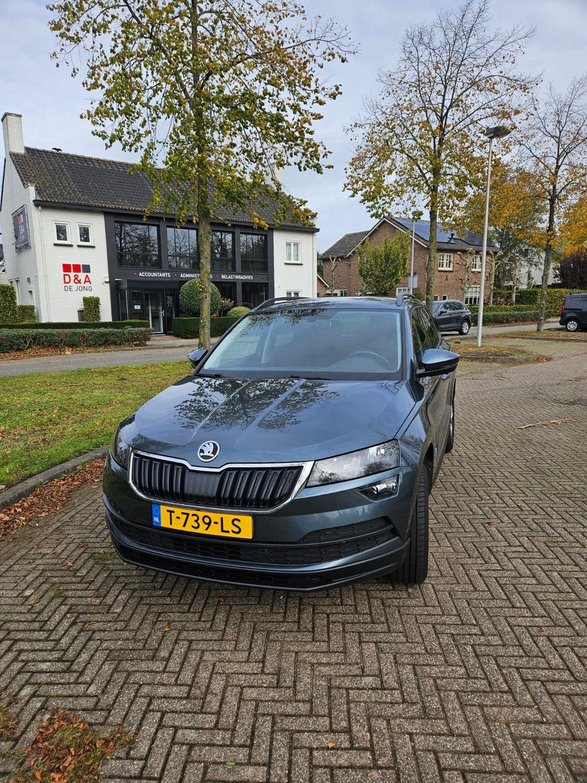 Skoda Karoq 1.0 TSI Greentech 115pk 2018, Stof, Karoq, Grijs, Particulier