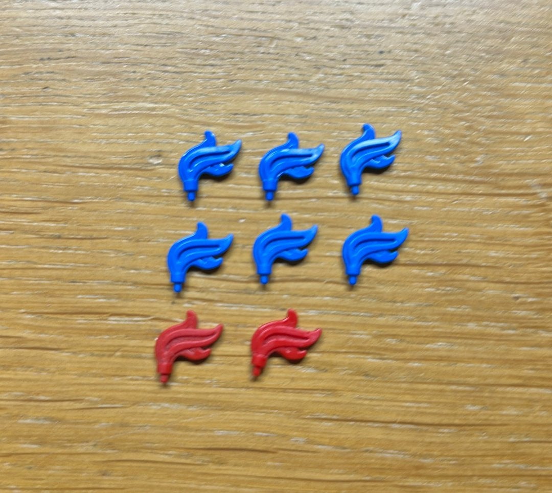Lego veren/pluimen, Lego, Ophalen of Verzenden, Zo goed als nieuw, Losse stenen