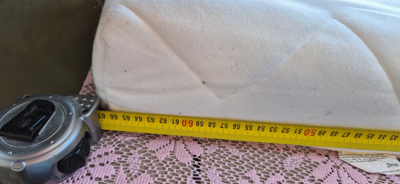 Matras 150x60 cm - Gebruikt maar in goede staat, Ophalen, Gebruikt, Eenpersoons, Matras