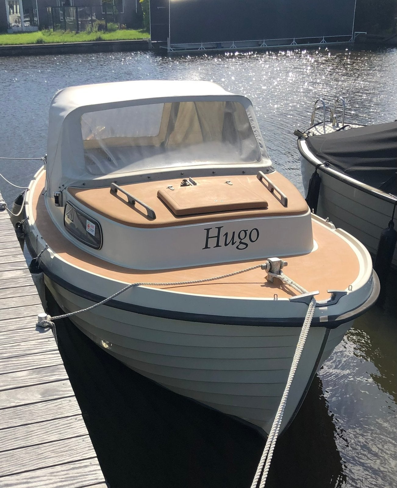 Monark 580 Sloep, Vaarklaar, Incl. Ligplaats Grou, Watersport en Boten, Binnenboordmotor, 1.80 meter, 10 pk, Diesel