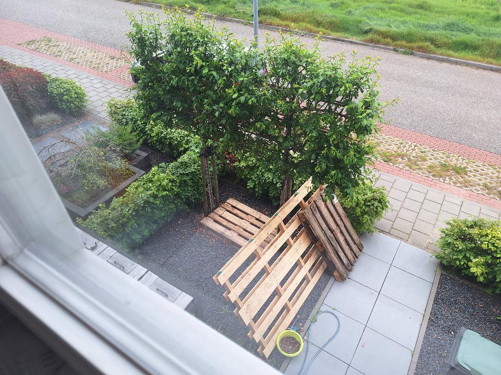 Pallets, Doe-het-zelf en Verbouw, Hout en Planken, Ophalen, Zo goed als nieuw, Pallet, Minder dan 200 cm