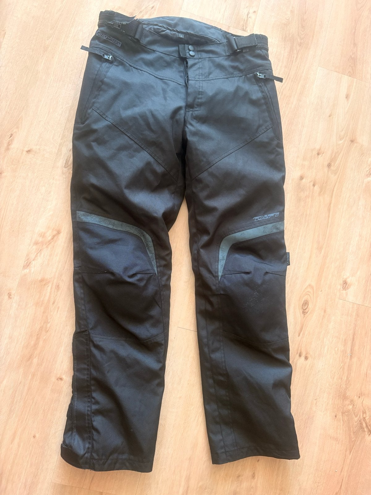 Difi motorbroek, maat L, zwart, textiel, Motoren, Ophalen, Tweedehands, Dames, Broek | textiel