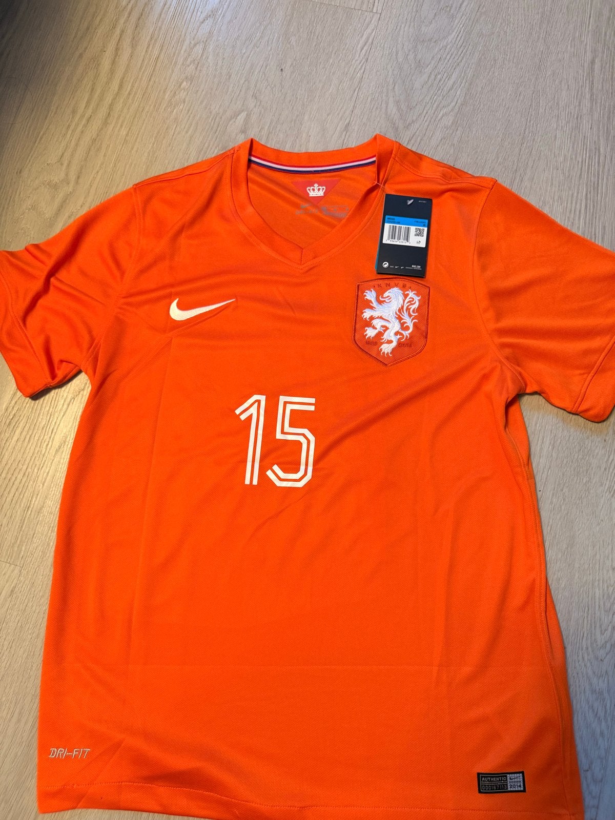 Kuyt Nederland WK 2014 Thuisshirt - Maat M, Maat 48/50 (M), Oranje, Ophalen of Verzenden, Zo goed als nieuw