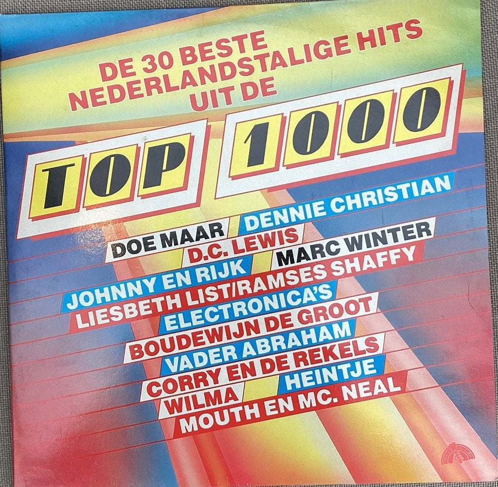 De 30:beste Nederlandstalige hits uit de TOP 1000, Gebruikt, Ophalen of Verzenden, Levenslied of Smartlap, 12 inch
