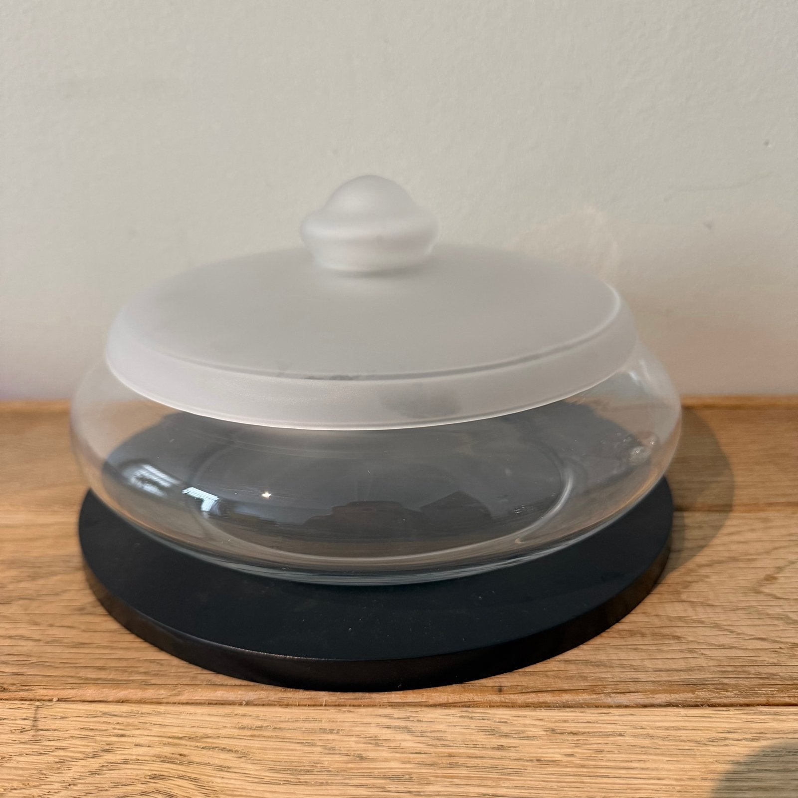 Royal Leerdam Koekie Pot Met Gematteerd Deksel, Ophalen of Verzenden