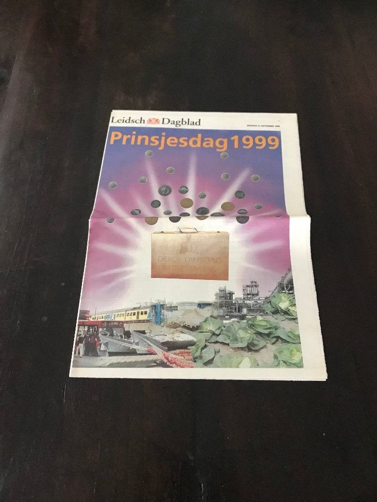 Leidsch Dagblad 21 september 1999 Prinsjesdag 1999, Verzamelen, Ophalen of Verzenden, 1980 tot heden, Krant