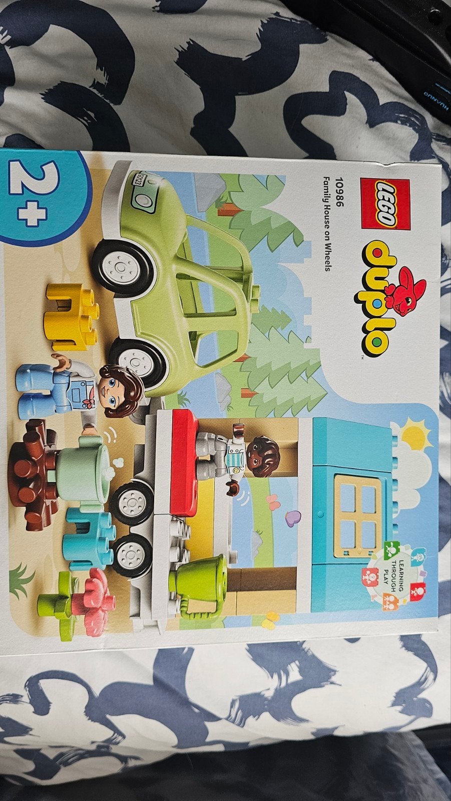 LEGO Duplo Familiehuis op wielen (10986) - Nieuw in doos, Ophalen, Nieuw, Duplo, Compleet