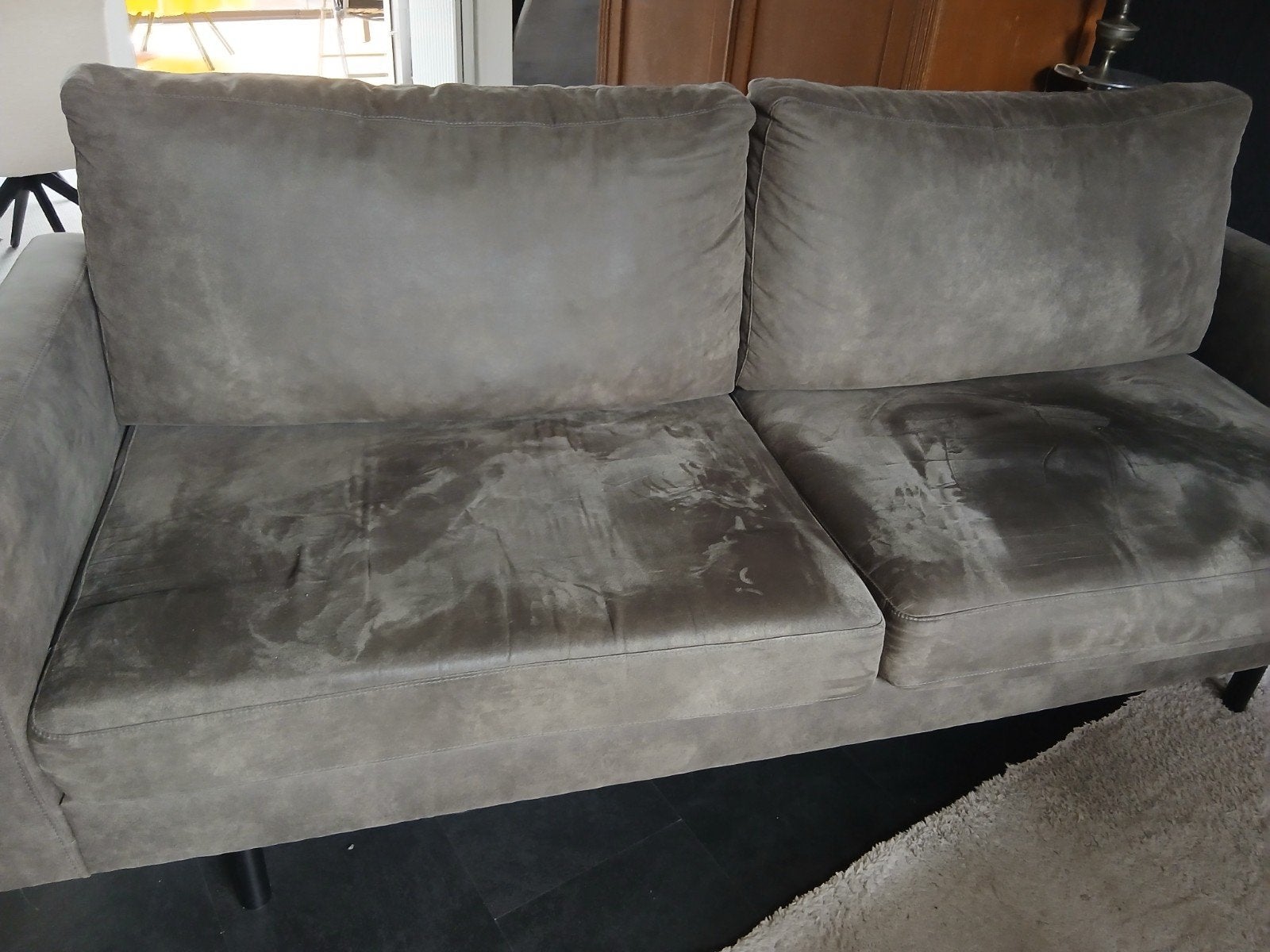 Bank., Huis en Inrichting, Ophalen, Gebruikt, Driepersoons, 75 tot 100 cm