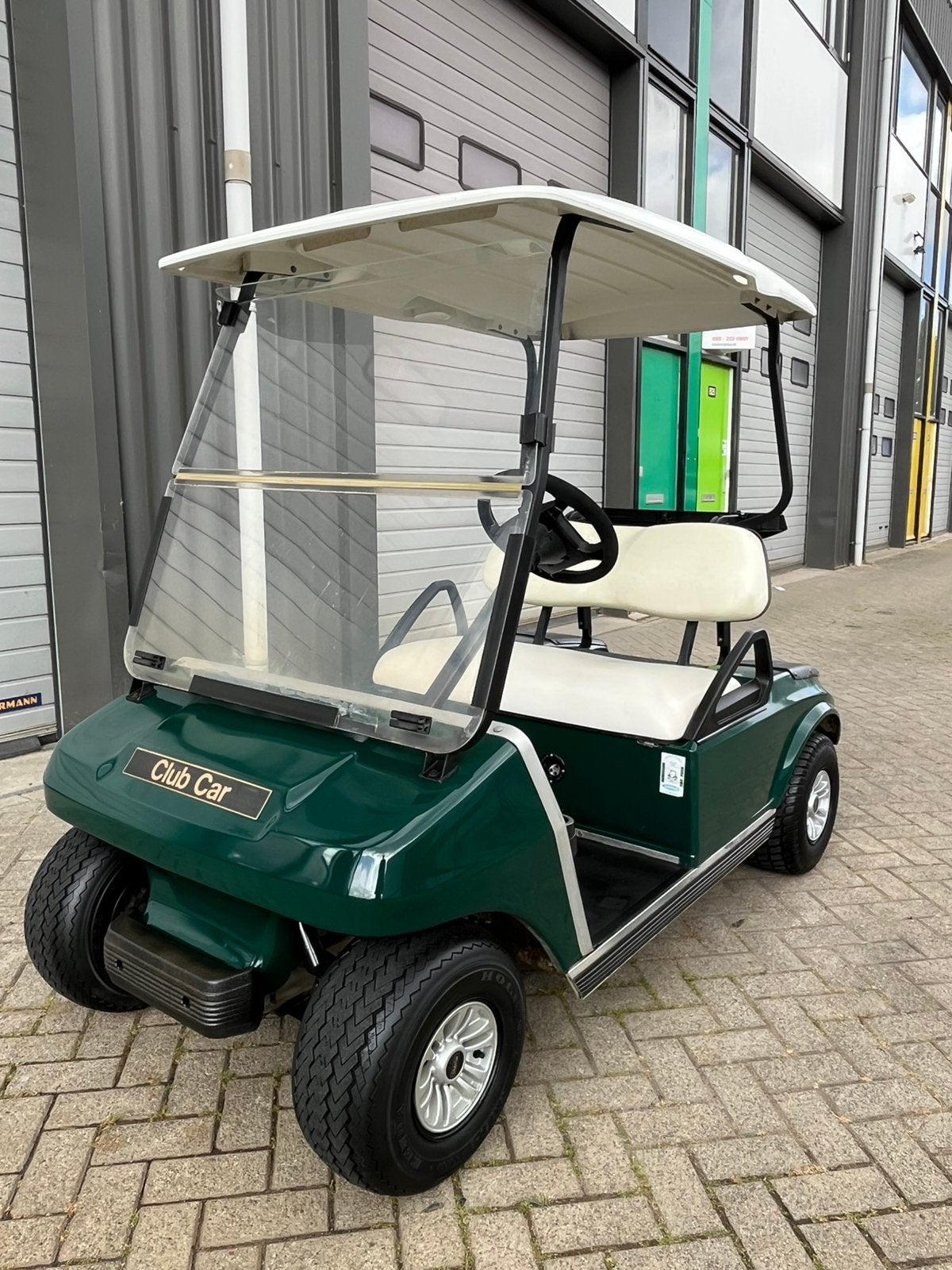 Electrische golfkar clubcar met bijna nieuwe  accupakket, Sport en Fitness, Golf, Ophalen, Zo goed als nieuw, Golfkar