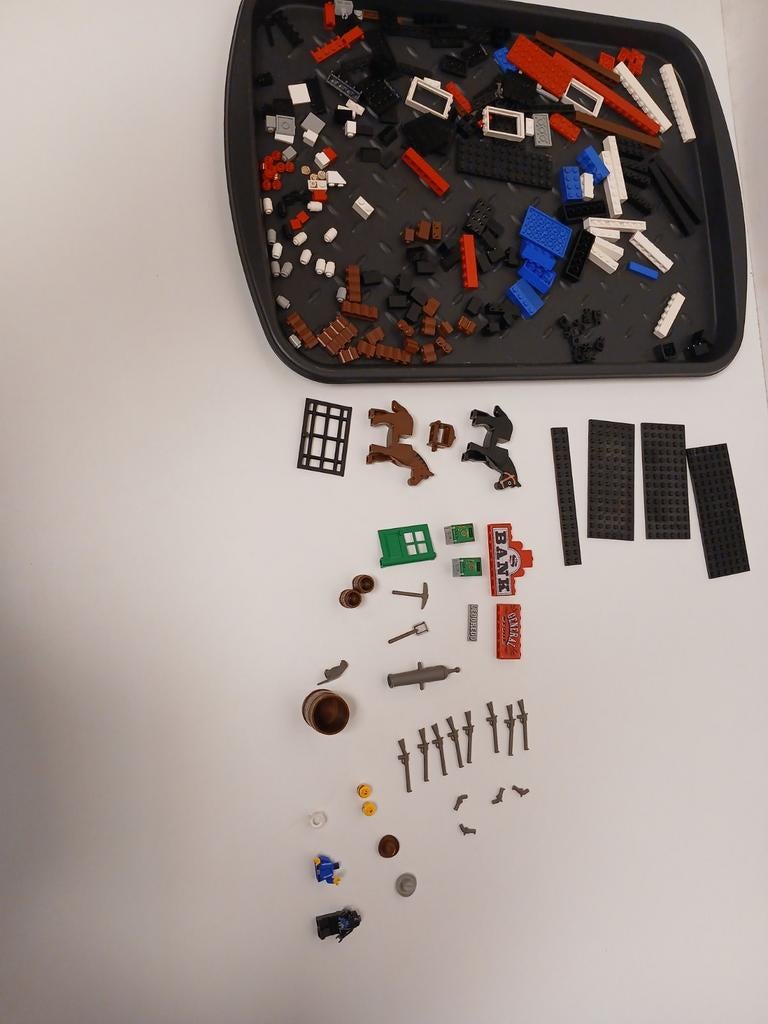 Onderdelen lego 6765 western gold city junction, Ophalen of Verzenden