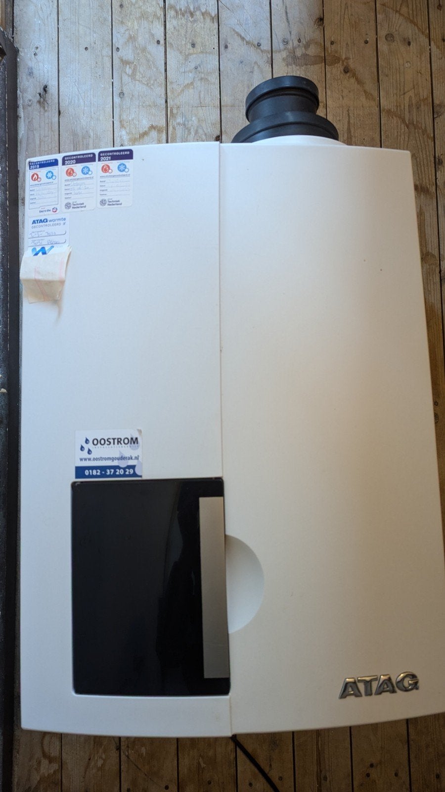 ATAG E325EC Condenserende Ketel - Bouwjaar 2017, Ophalen, Minder dan 60 cm, Cv-ketel of Combi-ketel, 30 tot 80 cm