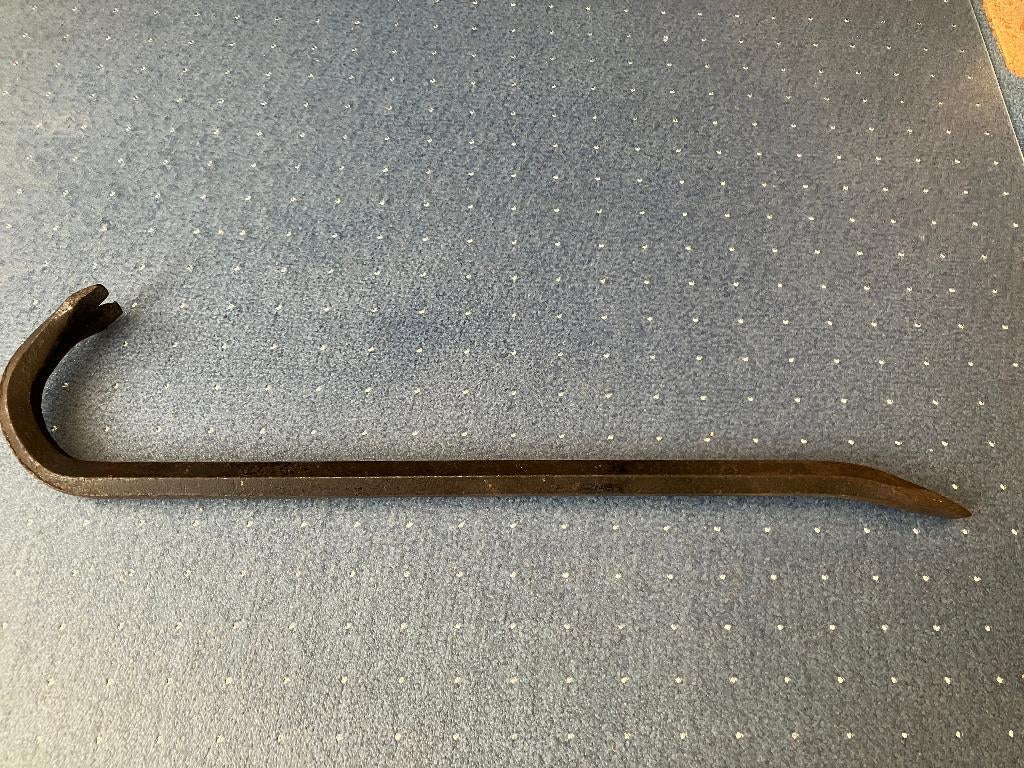Mooi breekijzer koevoet zware kwaliteit 59 cm - Zie foto’s, Ophalen of Verzenden, Zo goed als nieuw