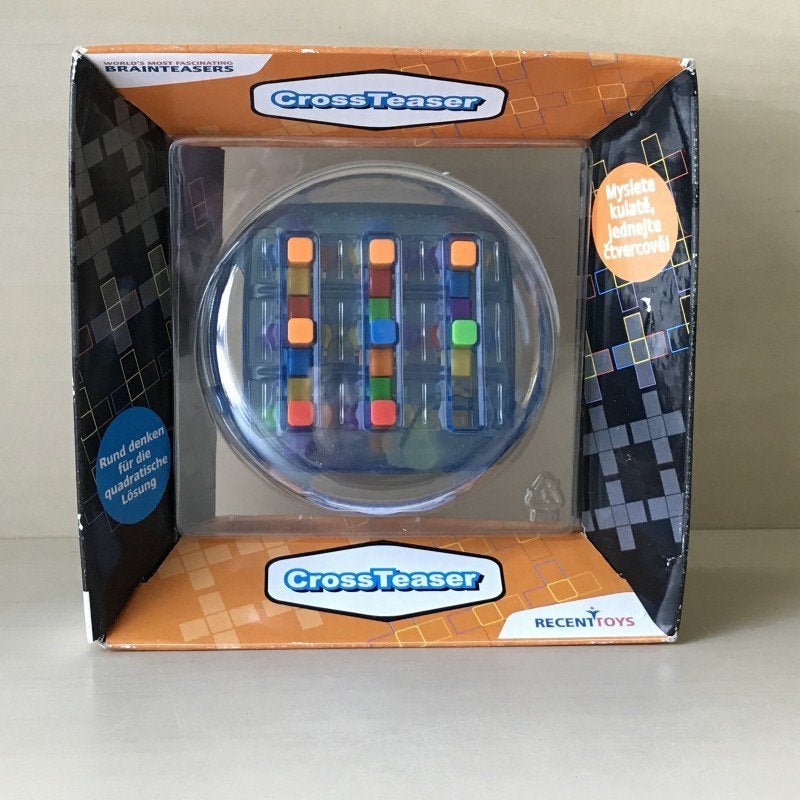 Cross teaser , 3 D puzzel, nieuwstaat, Ophalen of Verzenden, 500 t/m 1500 stukjes, Zo goed als nieuw, Rubik's of 3D-puzzel
