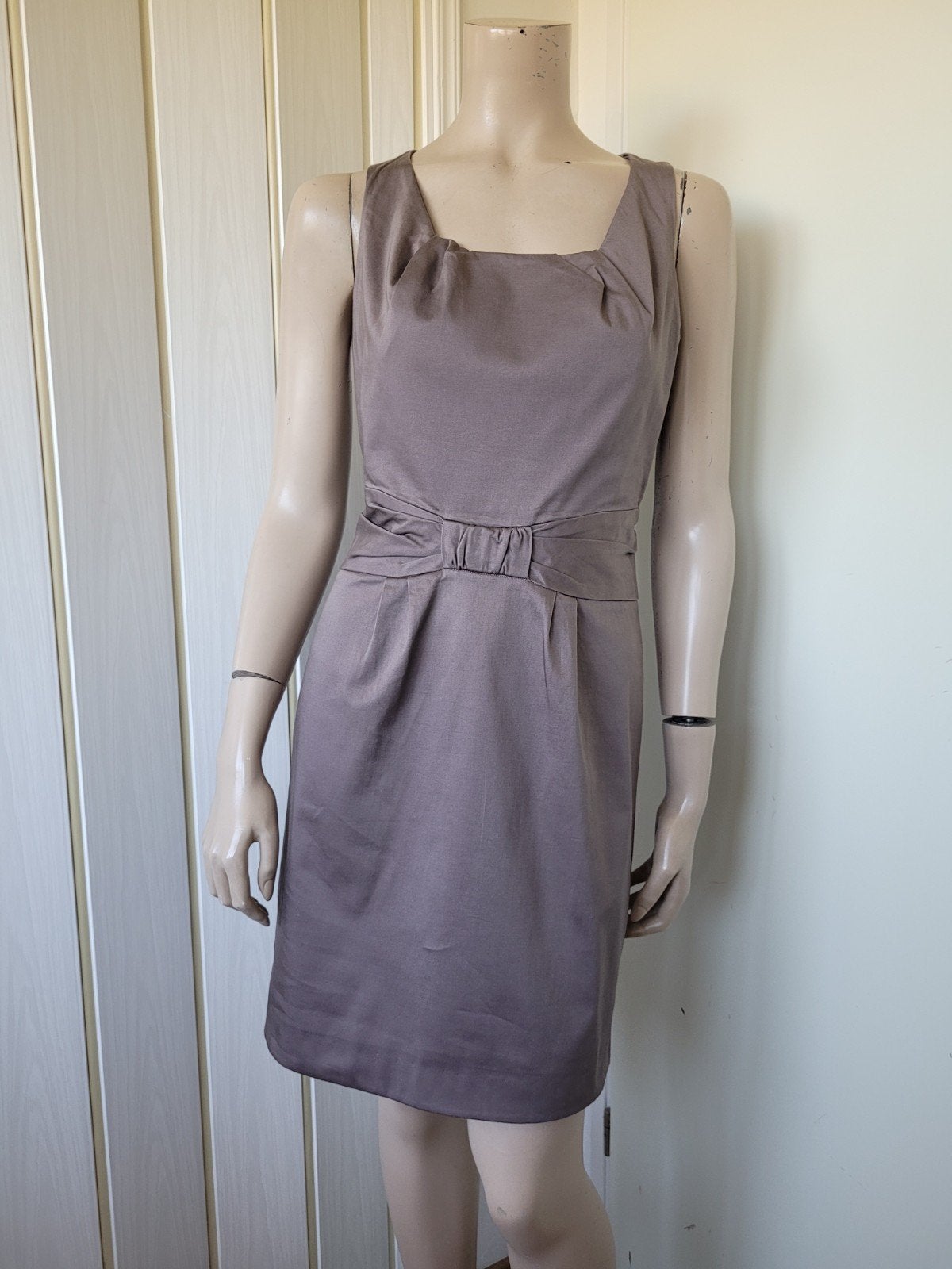 Tara Jarmon jurk taupe maat M/L, Kleding | Dames, Maat 38/40 (M), Bruin, Tara Jarmon, Ophalen of Verzenden