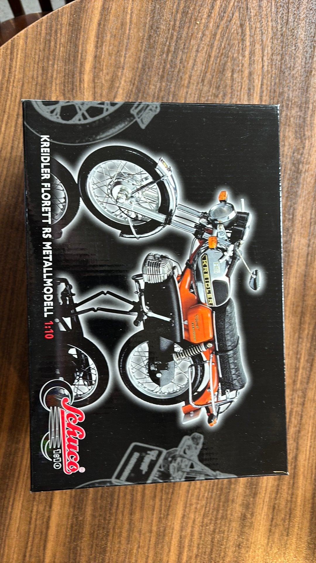 Schuco Kreidler Florett RS Metallmodel 1:10 - Nieuw in doos, Ophalen of Verzenden, Nieuw, Groter dan 1:32