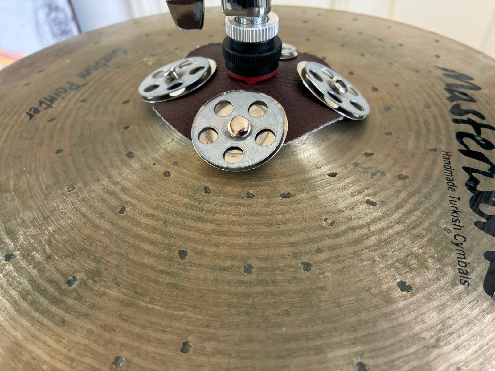 Jingle Effect Ring voor op Hi-Hat Bekkens, Gebruikt, Verzenden, NL, Melodische percussie