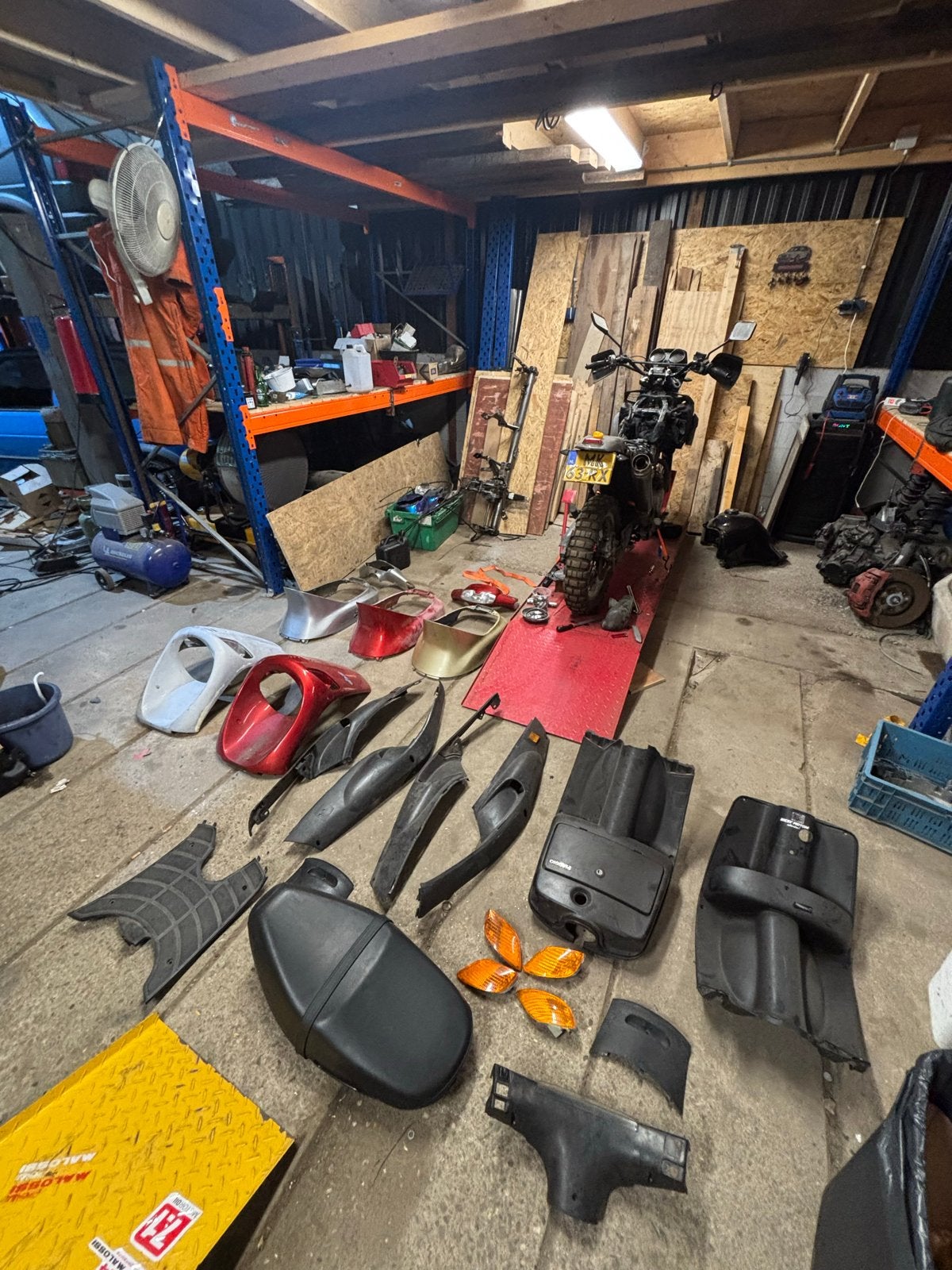 Diverse kappen voor scooters - Type 1, 2 en 3, Ophalen, Gebruikt, Kap