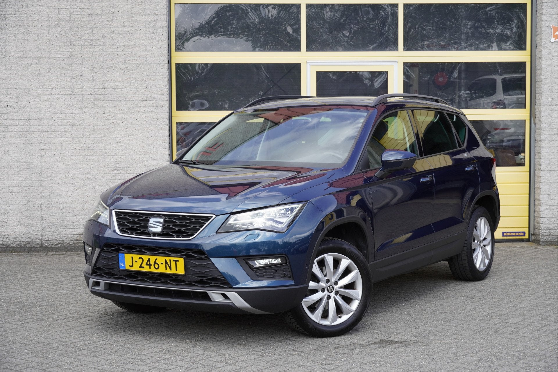 SEAT Ateca 1.5 TSI 150PK! Style Business Intense BJ2020 Lmv, Voorwielaandrijving, 4 cilinders, 150 pk, Blauw
