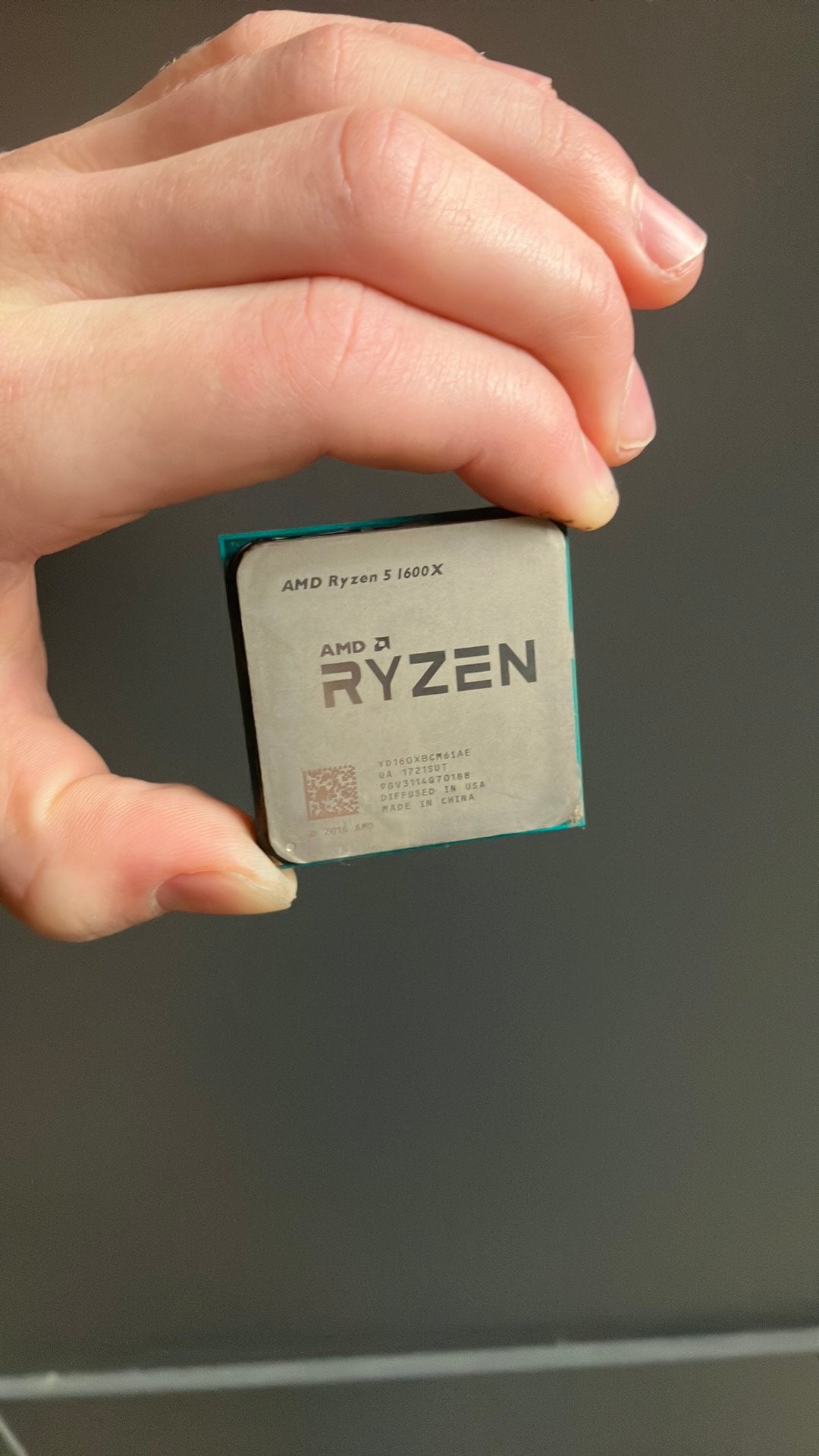 Ryzen 5 1600x, Computers en Software, Ophalen of Verzenden, Zo goed als nieuw, 6-core, 3 tot 4 Ghz