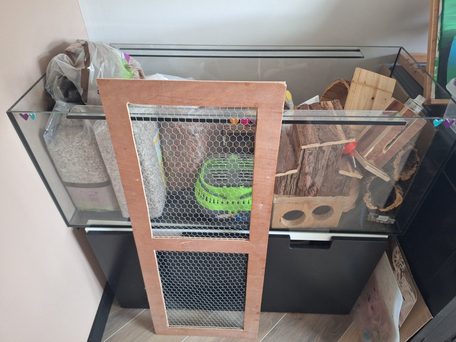 Hamster verblijf., Dieren en Toebehoren, Gebruikt, Overige typen, Hamster, 75 tot 110 cm
