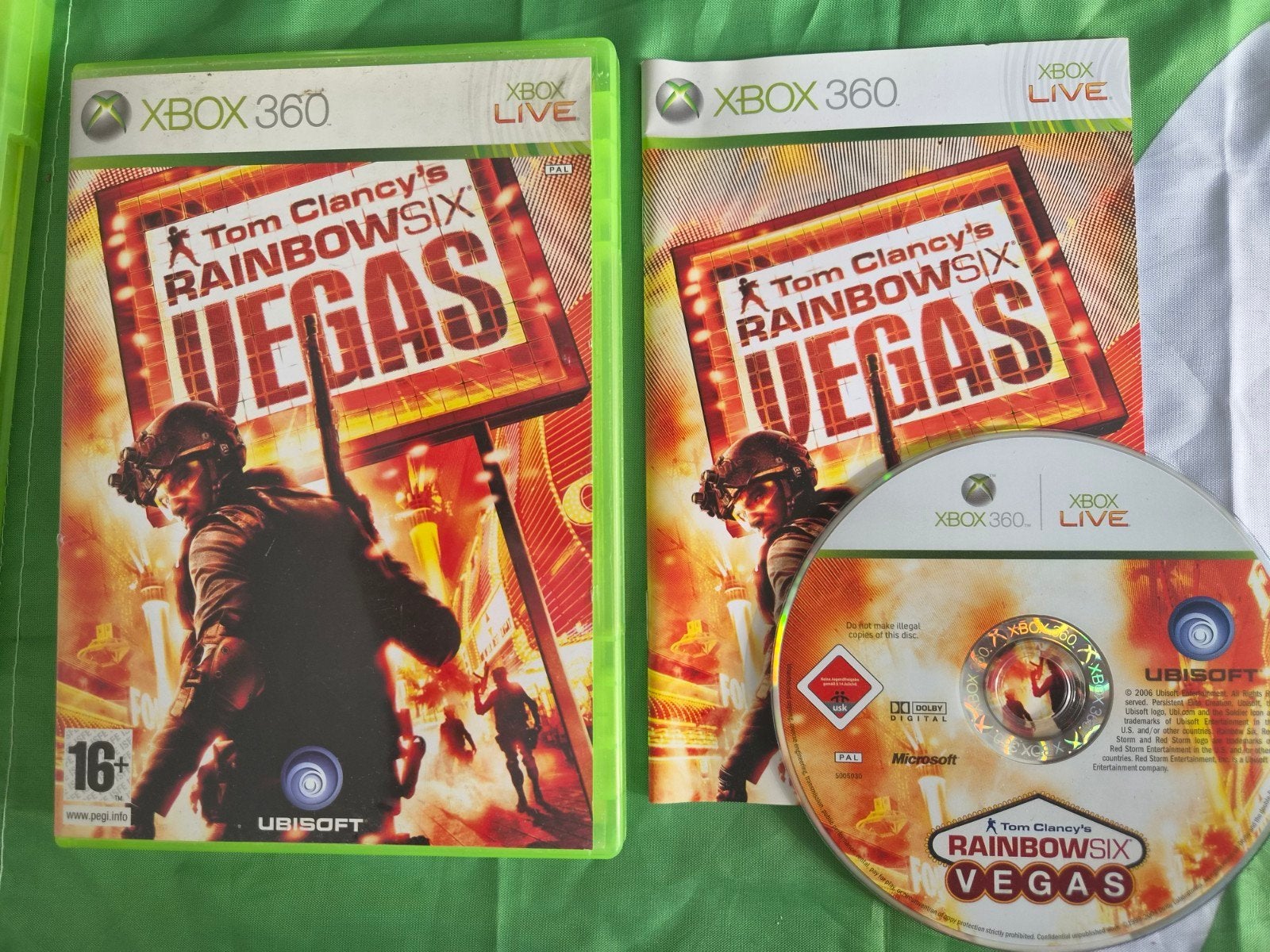 Tom Clancy's Rainbow Six Vegas, Spelcomputers en Games, Gebruikt, Shooter, Verzenden, 1 speler